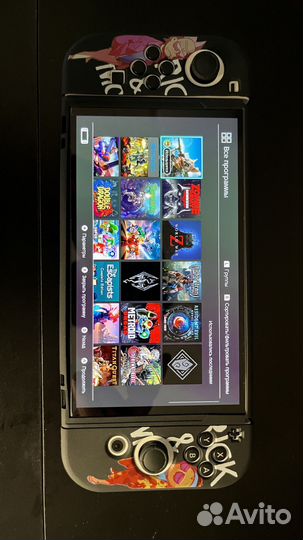 Nintendo switch oled прошитая чип