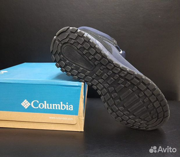 Зимние кроссовки Columbia 44-50 артикул 01 синий