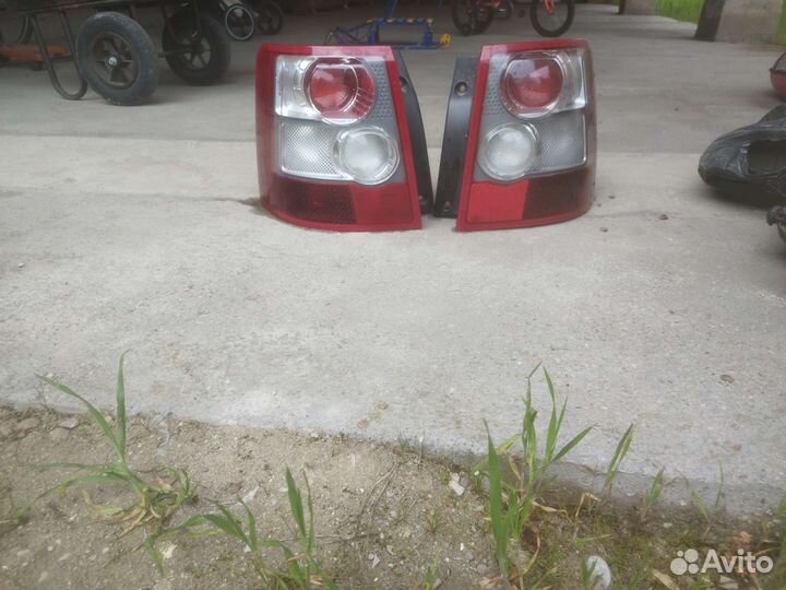 Задние фонари range rover sport