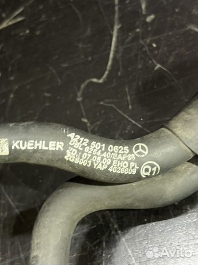 Вентиляционная трубка радиатора мерседес w218