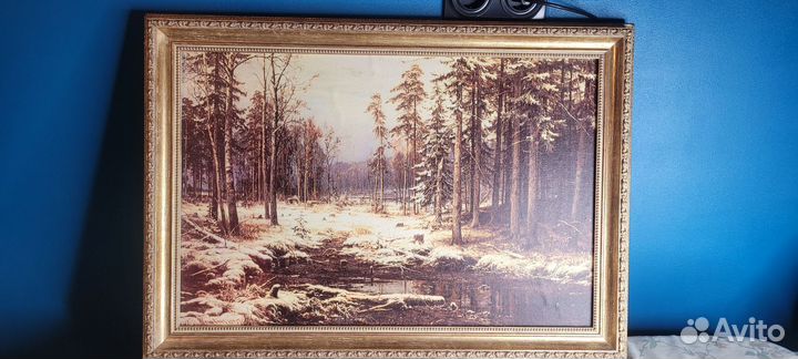 Картина маслом на холсте Шишкин Дубовской