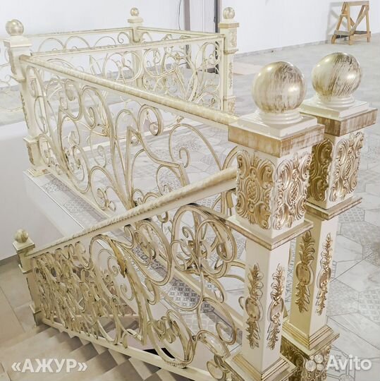 Кованые перила на заказ. Прямые и винтовые