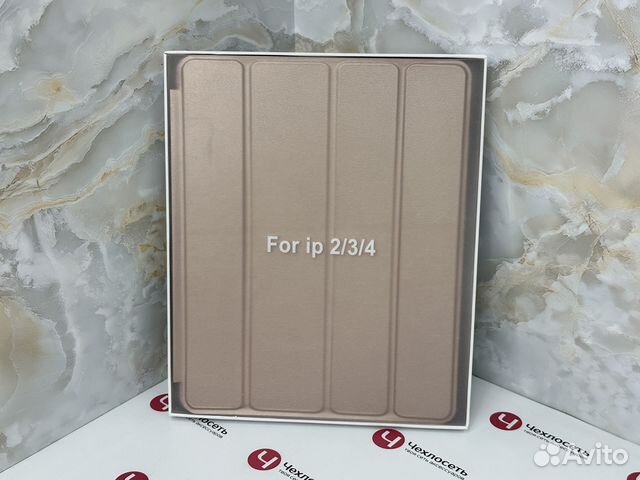 Чехол для iPad 2 / 3 / 4 Apple Smart Case роз зол