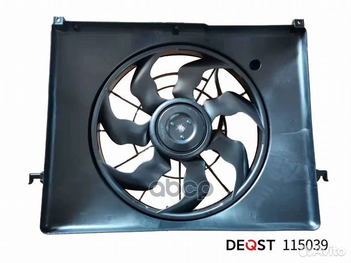 Вентилятор радиатора двигателя hyundai santa FE