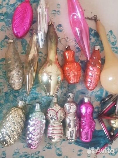 Елочные игрушки СССР