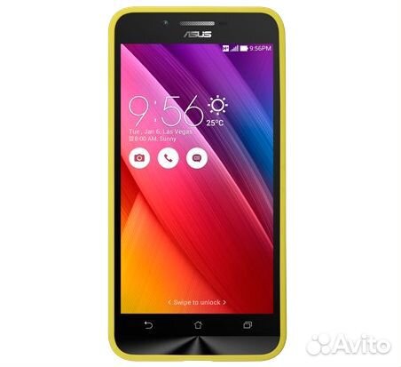 Оригинал Чехол на asus ZenFone GO ZC500TG (жёлтый)
