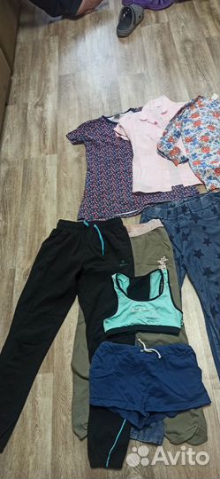 Пакет вещей на девочку от128 до 146