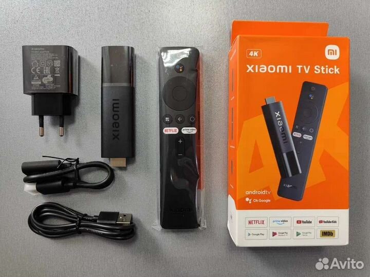 Xiaomi mi tv stick 4k, с бесплатной настройкой