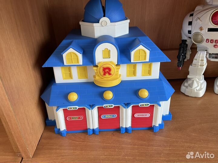 Робокар поли спасательная станция