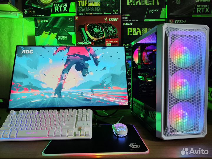 Новый игровой пк Intel Core+Nvidia GeForce GTX