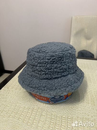 Женская плюшевая панама шляпа шапка