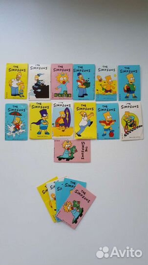 Наклейки Simpson's (Симпсоны) из 90-х
