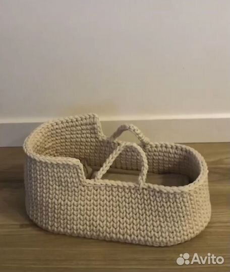 Кукольная люлька с качалкой