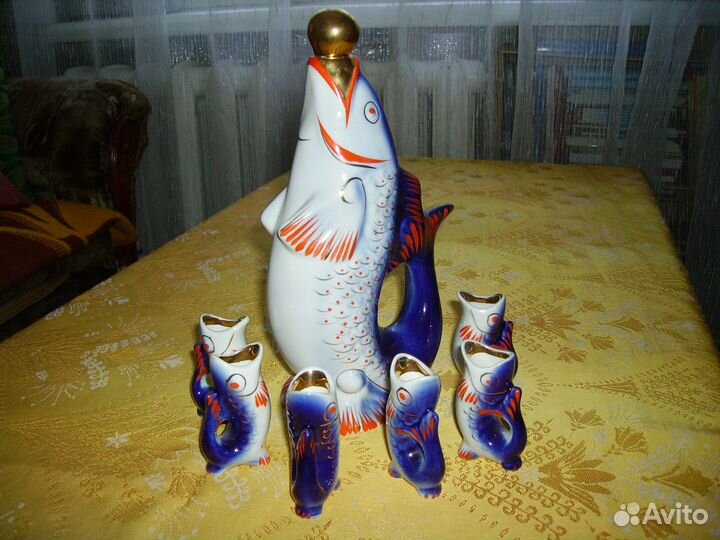 Сервиз коньячный, дизайн 