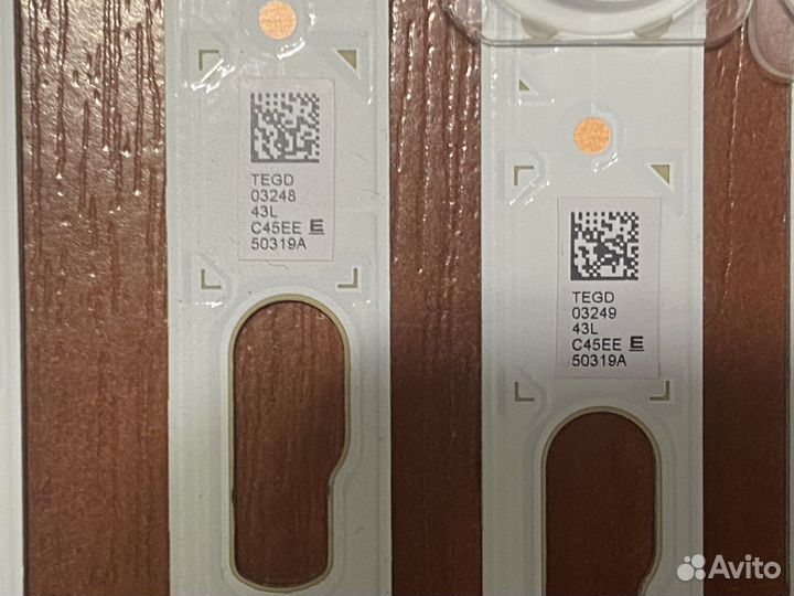 Samsung ue43tu7170u подсветка для телевизора