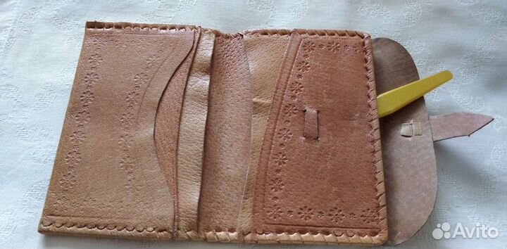 Портмоне мужское кожаное
