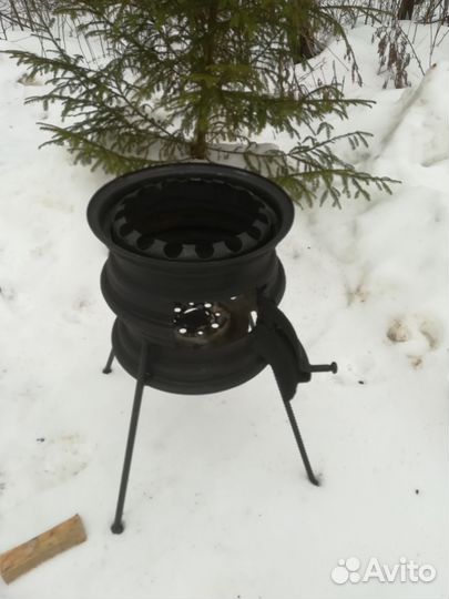 Печь под казан
