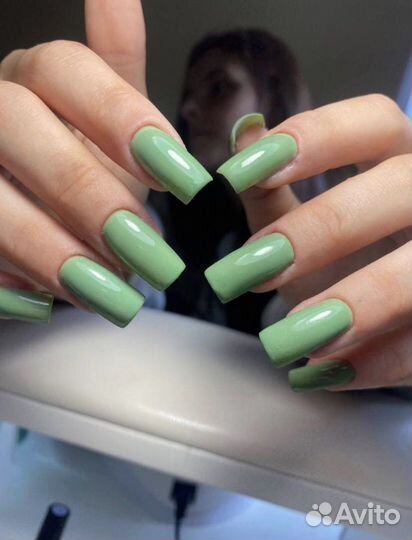 Покрытие гель лаком, наращивание