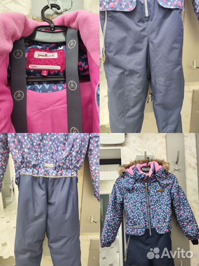 Зимний комбинезон для девочки