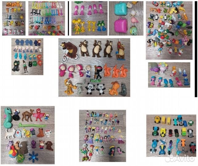 Игрушки из киндера сюрприза и другие