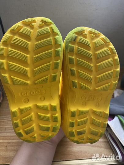 Резиновые сапоги crocs c6
