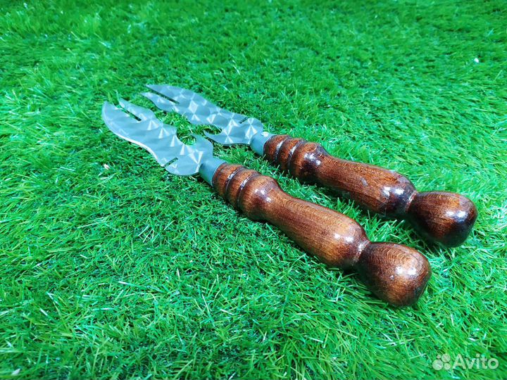 Нож вилка для снятия шашлыка