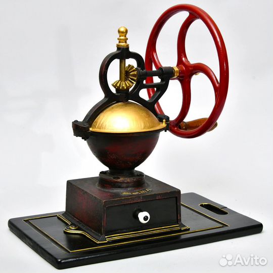 Большая Антикварная Кофемолка