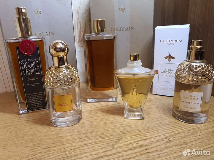 Бутиковый Guerlain духи снятость, люкс, винтаж