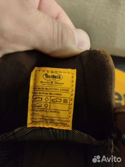 Ботинки Dockers из Германии