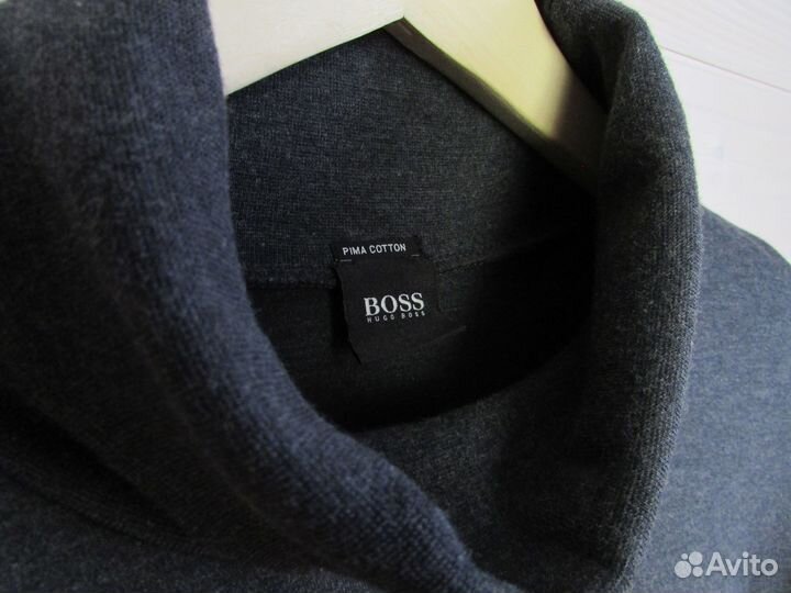 Hugo Boss мужская водолазка из мягкого хлопка