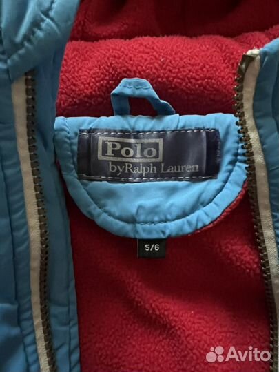 Polo Ralph lauren куртка 5-6лет