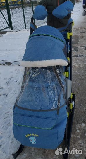 Детские санки коляска бу
