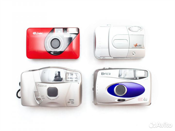 Пленочные фотоаппараты Canon, Skina, Olympus