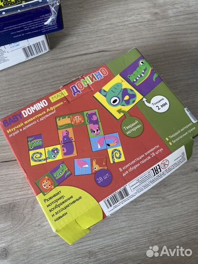 Игры для детей, пластилин, домино