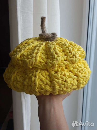 Вязаная тыква