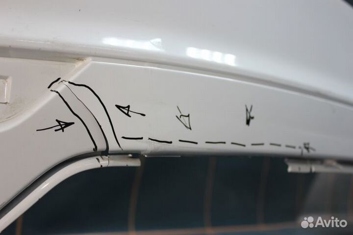 Бампер задний - Skoda Yeti (2013-18гг)