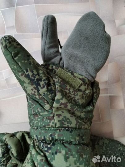 Варежки трехпалые вкпо