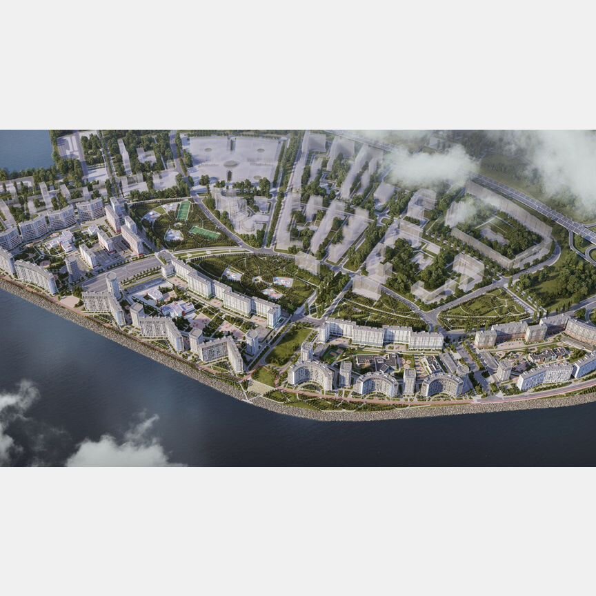 2-к. квартира, 57,2 м², 12/14 эт.