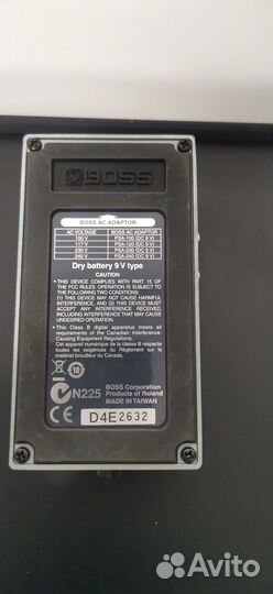 Гитарная педаль Boss PS-6