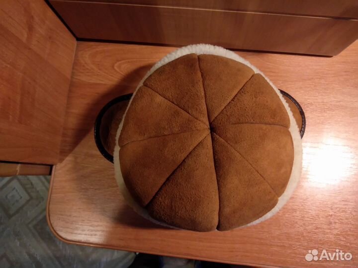 Шапка дубленая 57 размер