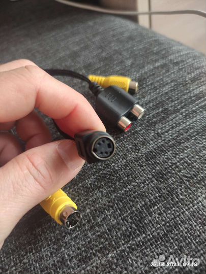 Переходник-разветвитель minidin 6-pin