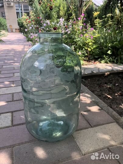 Банка 10 литров стеклянная