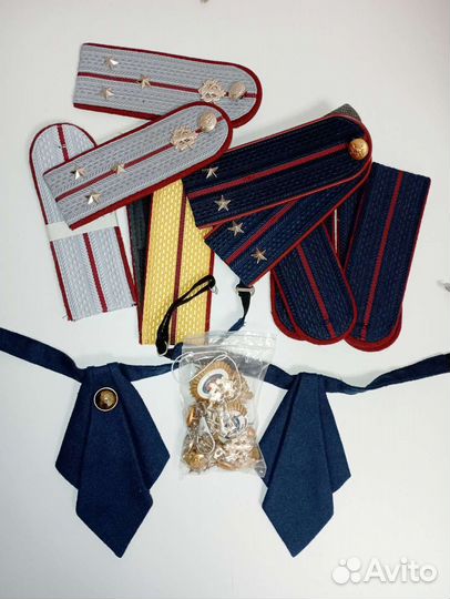 Погоны фсин, значки, галстук женский