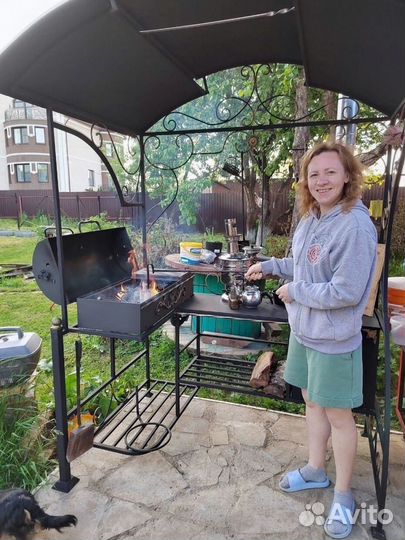 Кованый мангал