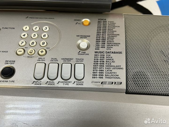 Синтезатор yamaha psr e313