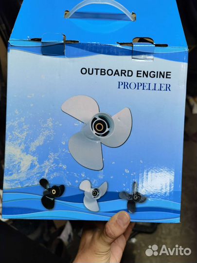 Винт на лодочный мотор tohatsu 9 шага 14 шлицов