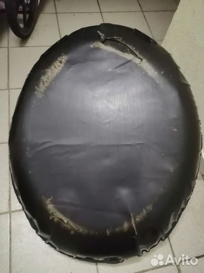 Тюбинг ватрушка со спинкой