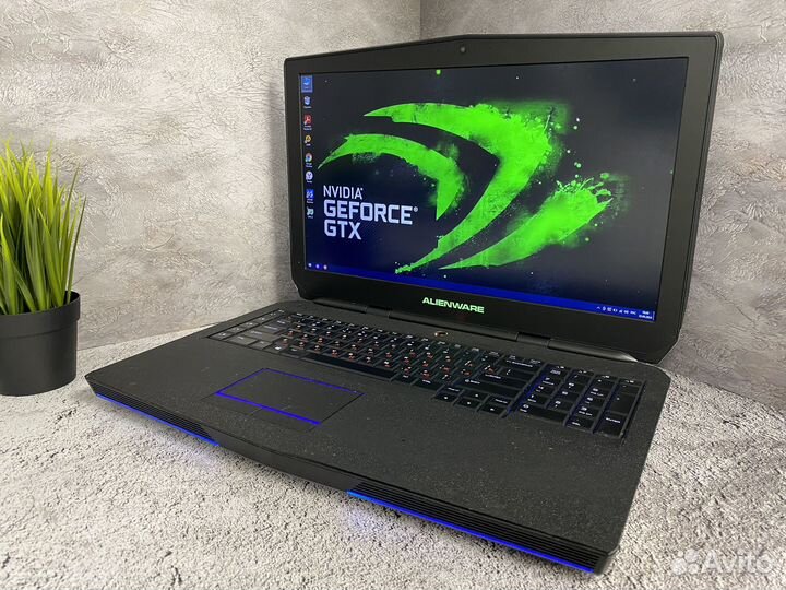 Игровой ноутбук alienware i7/GTX 970/16 gb/Full HD