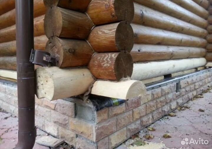 Поднятие домов замена венцов ремонт полов