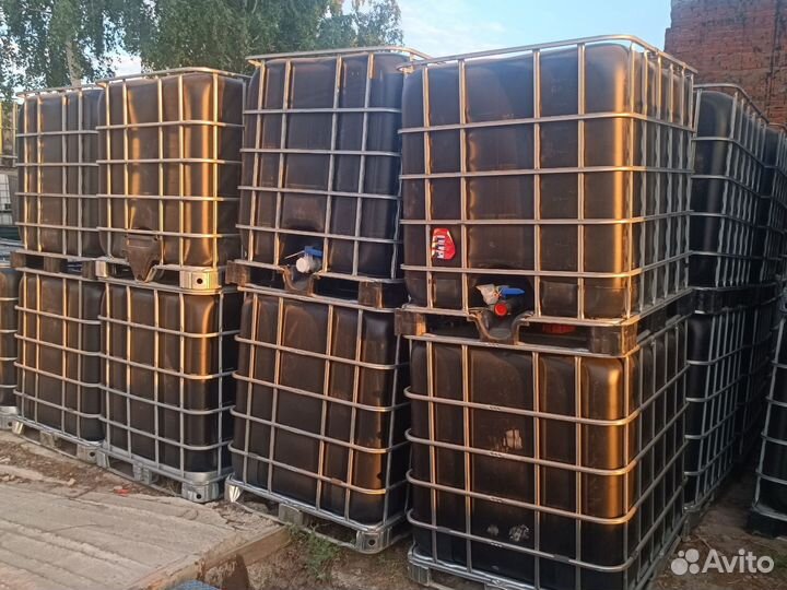 Колба пластиковая,ёмкость,тара,бак от еврокуба